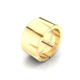 Triangle Cut Men's Wedding Band