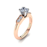 Solitaire Engagement Ring with 0.50ct Round Brilliant Cut Diamond