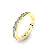 Ladies Eternity Ring with 1.00ct of Pave Diamonds