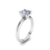 Solitaire Engagement Ring with 1.00ct Princess Cut Diamond