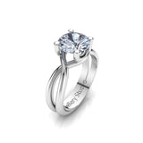 Solitaire Engagement Ring with 1.00ct Round Brilliant Cut Diamond