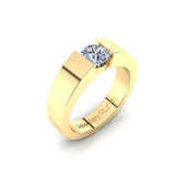 Solitaire Engagement Ring with 1.00ct Round Brilliant Cut Diamond