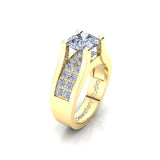 Solitaire Engagement Ring with 1.50ct Round Brilliant Cut Diamond