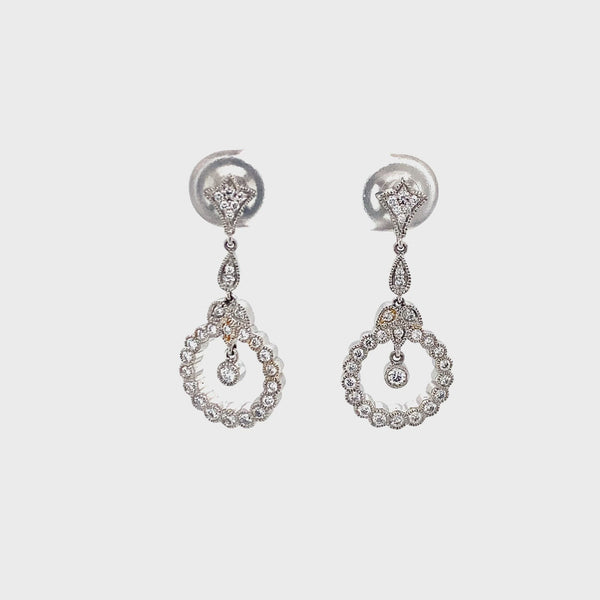 Antique Style Drop Earring