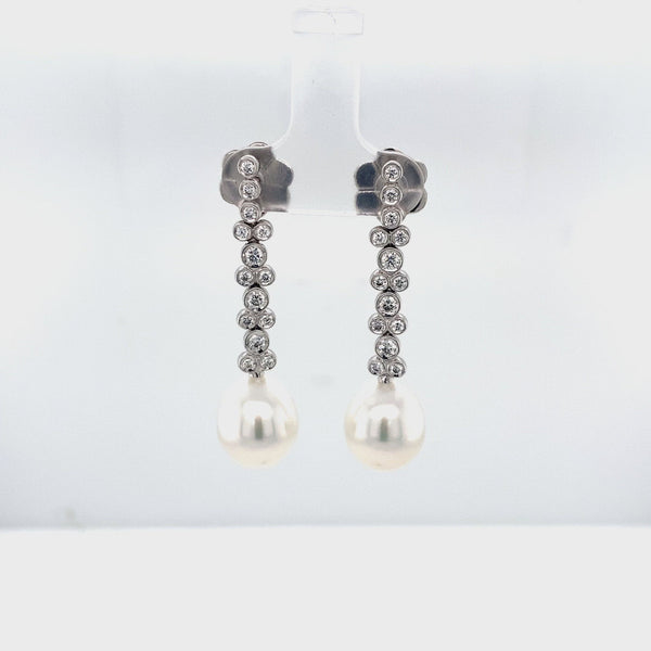 Autore Pearl & Diamond Earrings