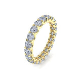 Ladies Eternity Ring with 4.00ct of Share Claw Set Diamonds