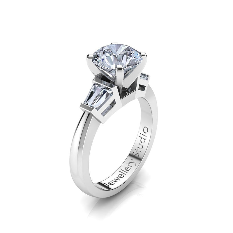 Solitaire Engagement Ring with 1.50ct Round Brilliant Cut Diamond