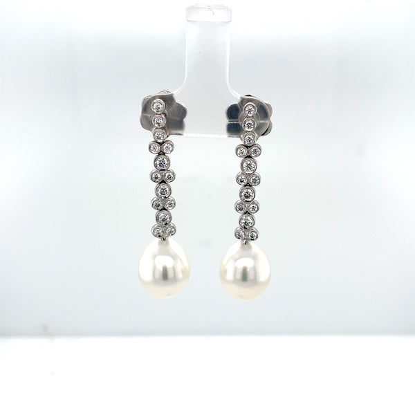 Autore Pearl & Diamond Earrings