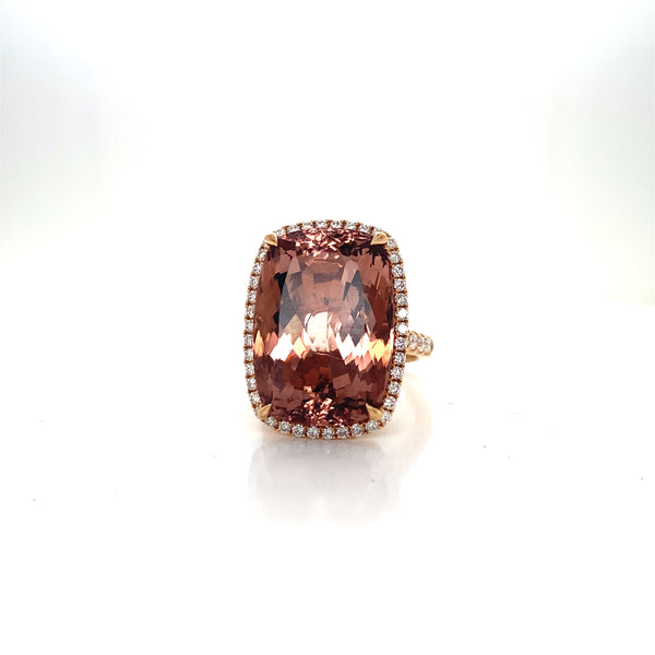 Morganite Dress Ring