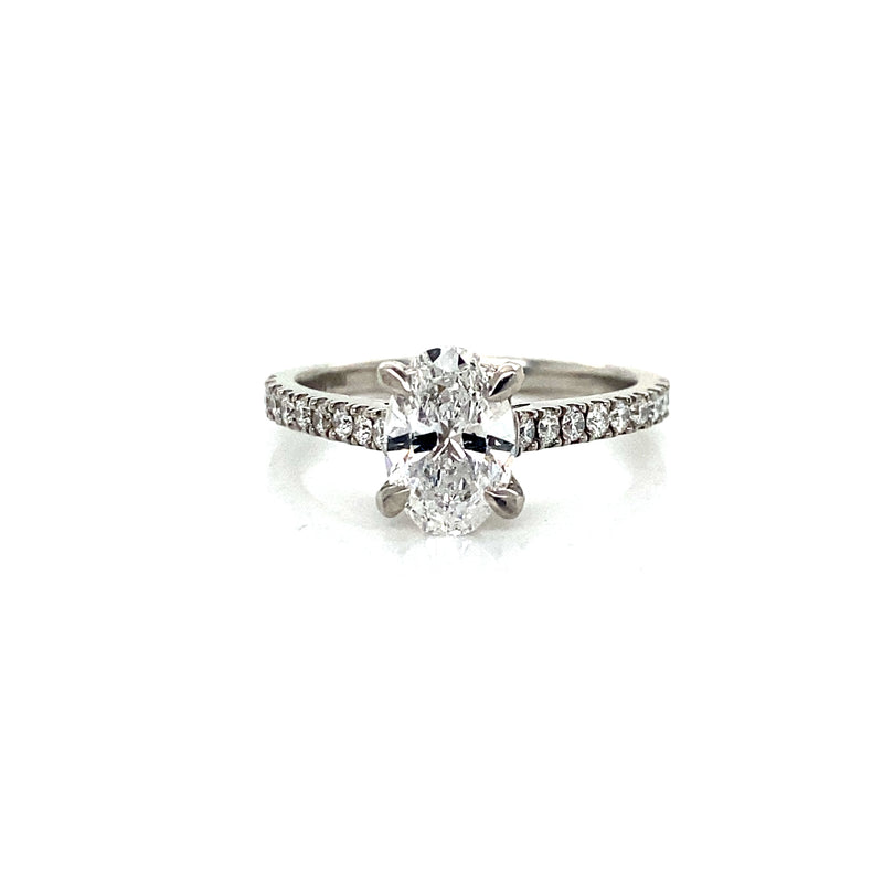 Oval Engagement Ring