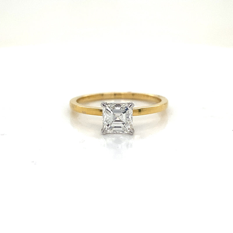 Asscher Cut Solitaire