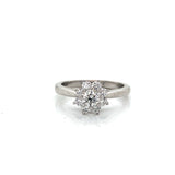Floral Halo Ring