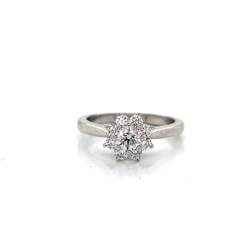 Floral Halo Ring