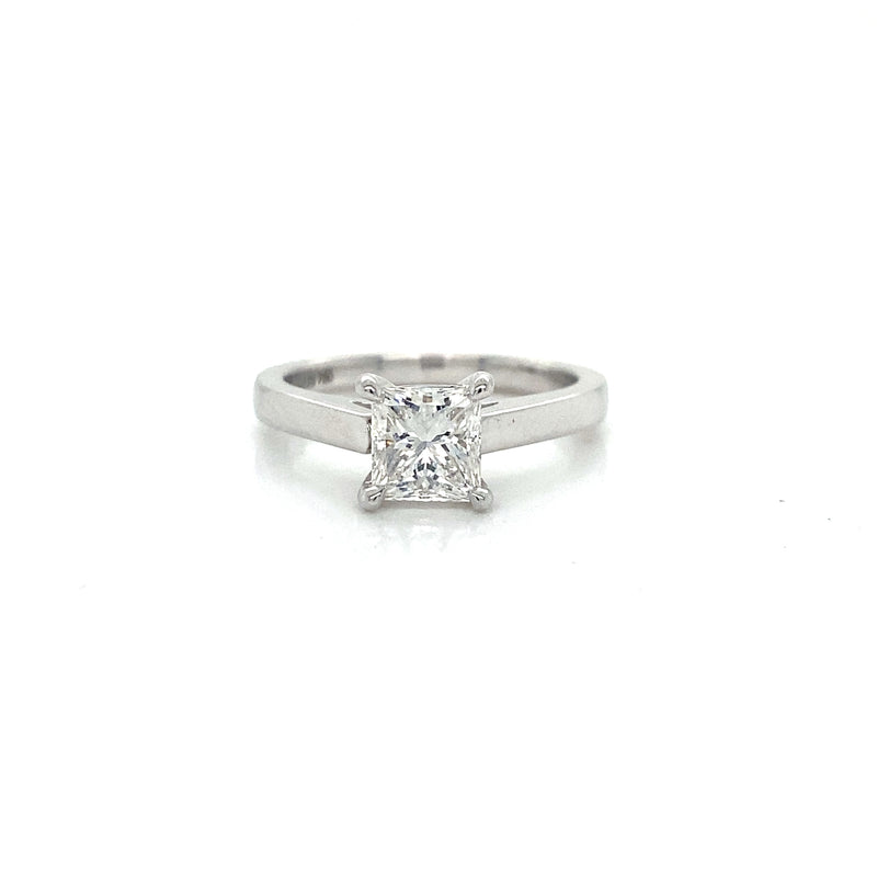 Princess Cut Solitaire