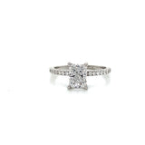 Radiant Cut Engagement Ring