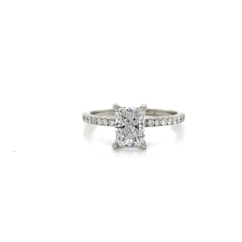 Radiant Cut Engagement Ring