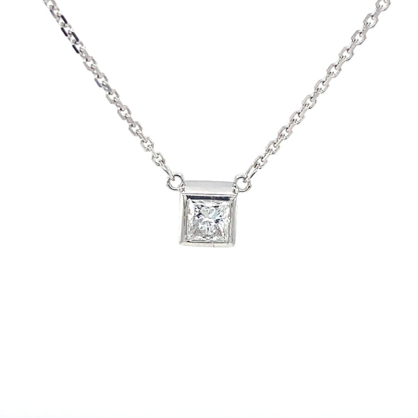 Princess Bezel Pendant