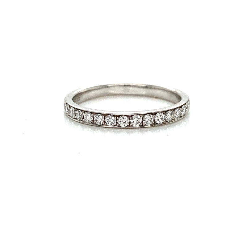 Pave One Row Wedder