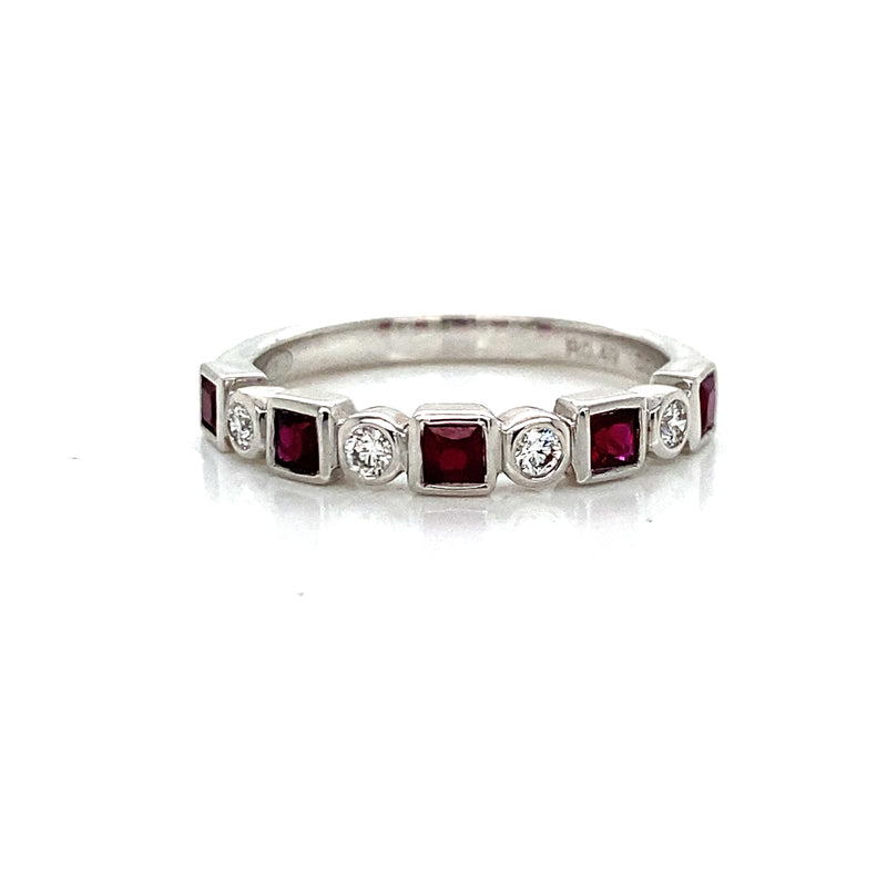 Ruby & Diamond Wedder