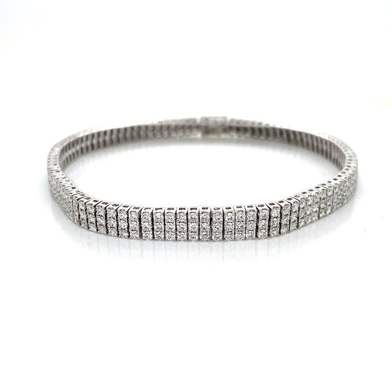3 row Tennis Bracelet
